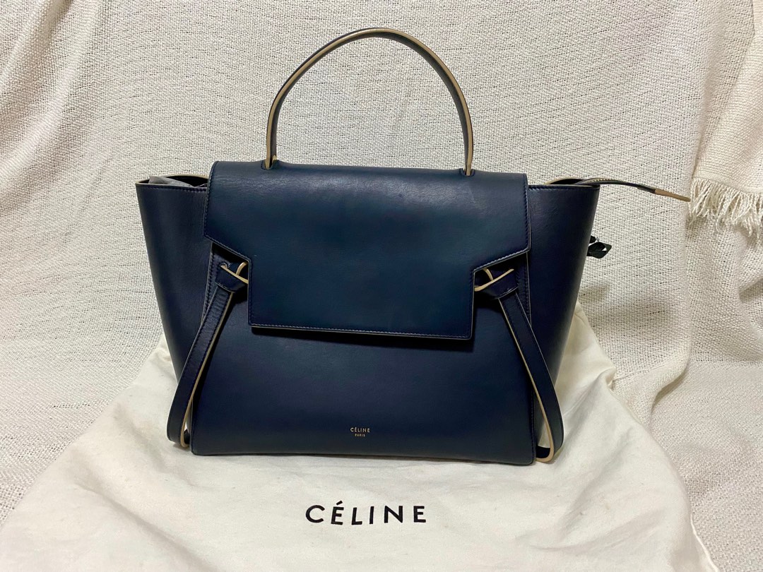 Celine belt bag navy hotsell