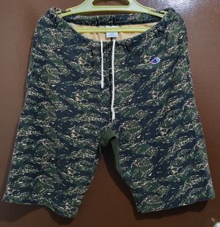 Champion Champion Reverse Weave Shorts C3-D527 Camouflage Pattern Shorts Half Pants