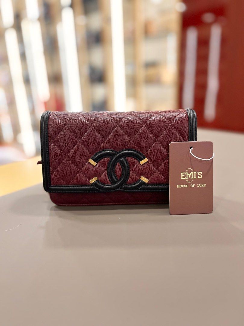 Chanel woc filigree deals