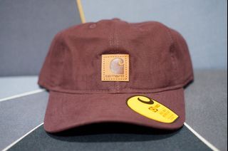 Choco Brown Odessa dad hat/cap by Carhartt
