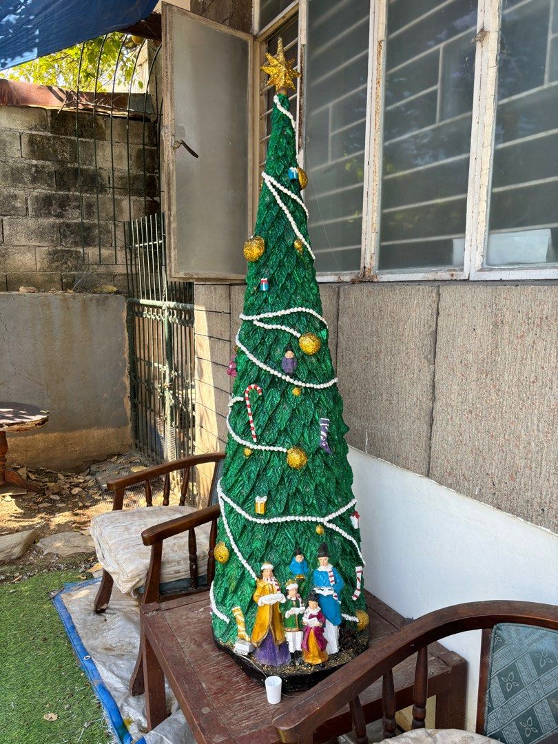 Christmas tree (Category: Other Home Decor) located in Paranaque City. Submitted by ringringms (Listing ID 1304031433, Image 2). Description: Minimalist Christmas tree with lights. Nice and attractive. SF c/o the buyer.