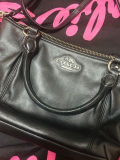 Coach Black Leather Bag (Authentic from Japan) 🇯🇵