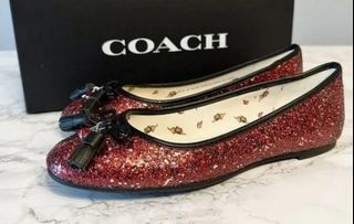 Coach X The Wizard of Oz Ballet Flat Ruby Red Slippers
