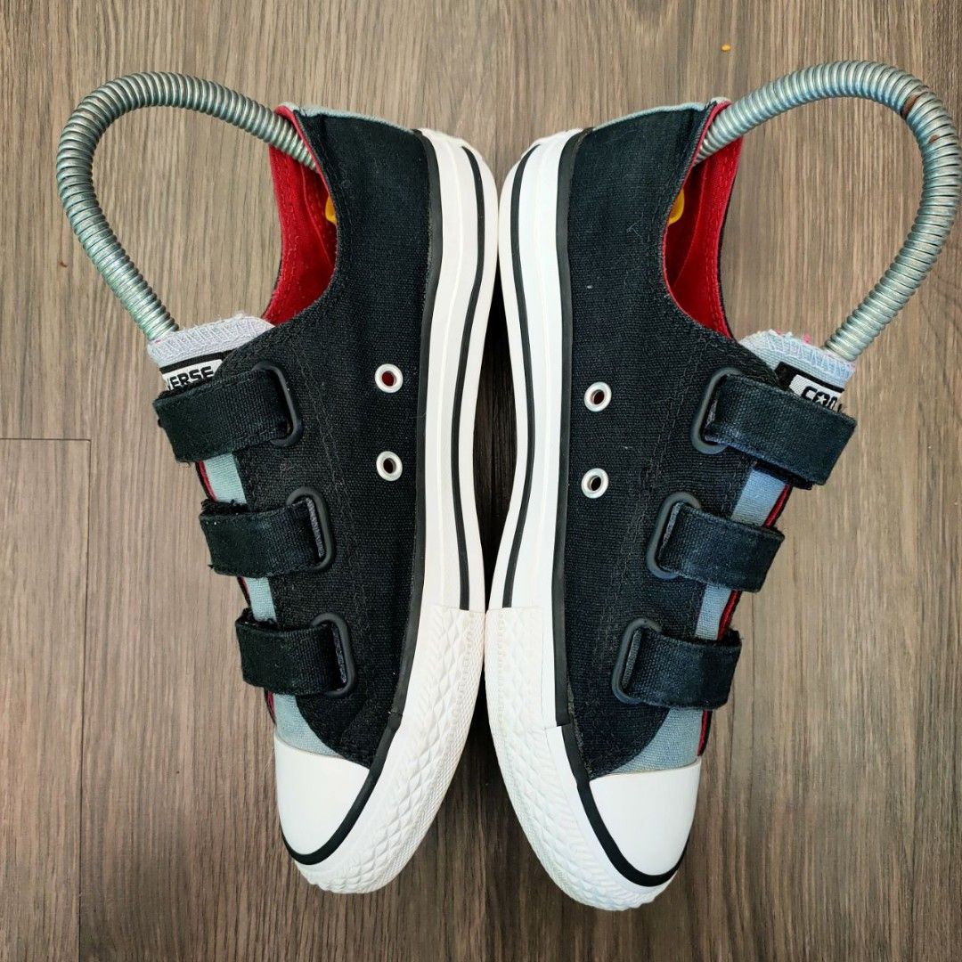 Converse 3v black shop