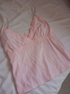 Coquette Baby Pink Baby Doll Top