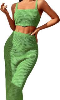 crochet cover up shein