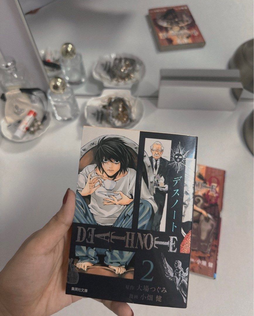 Death Note Manga Bundle (Category: Comics & Manga) located in San Juan City. Submitted by smileymiley0308 (Listing ID 1304061402, Image 2). Description: Original Bought it in Tokyo 🇯🇵🍜🍡🍙.