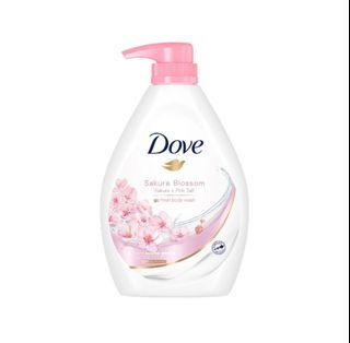 Dove Go Fresh Body Wash Sakura Blossom 1L