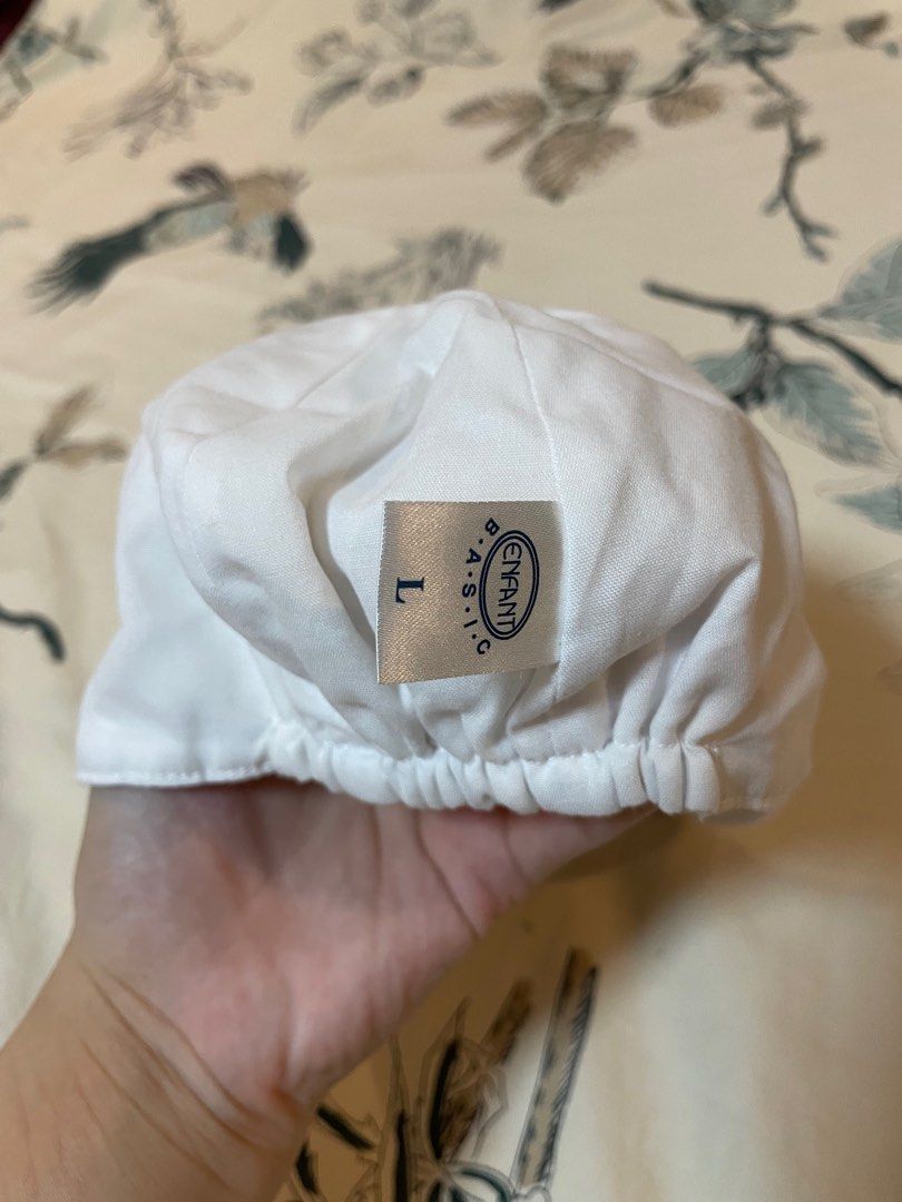 Enfant Cap/Hat (Category: Babies & Kids Fashion) located in Caloocan City. Submitted by gorgzel (Listing ID 1304049730, Image 1). Description: Enfant Cap/Hat unisex condition: 10/10 used only for baptism outgrown, decluttering.