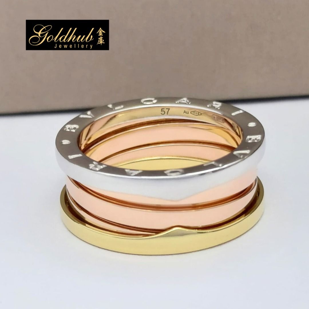 Bvlgari ring 3 colors new arrivals
