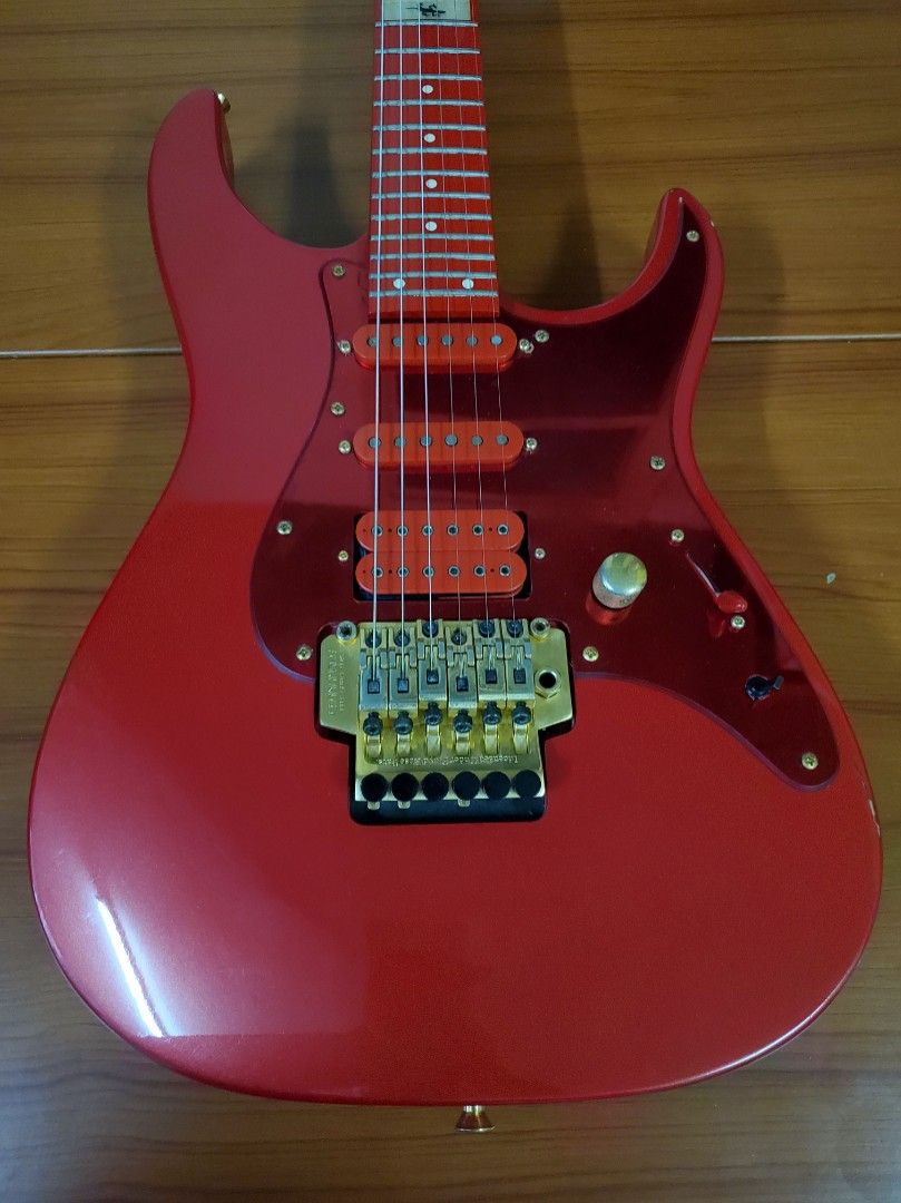 Fernandes/ LA-85KK + エリザベスストラップ Fernandes/ LA-85KK + エリザベスストラップ ギター