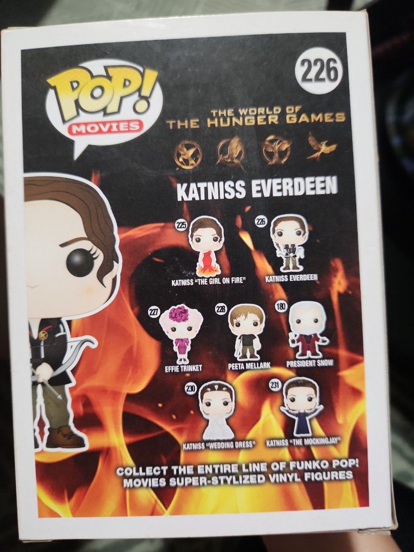 Peeta Mellark Funko Pop Katniss Funko Pop Katniss Everdeen 226