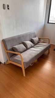 Furniture Source Nordic 2 Seater Lounge Sofa Gray