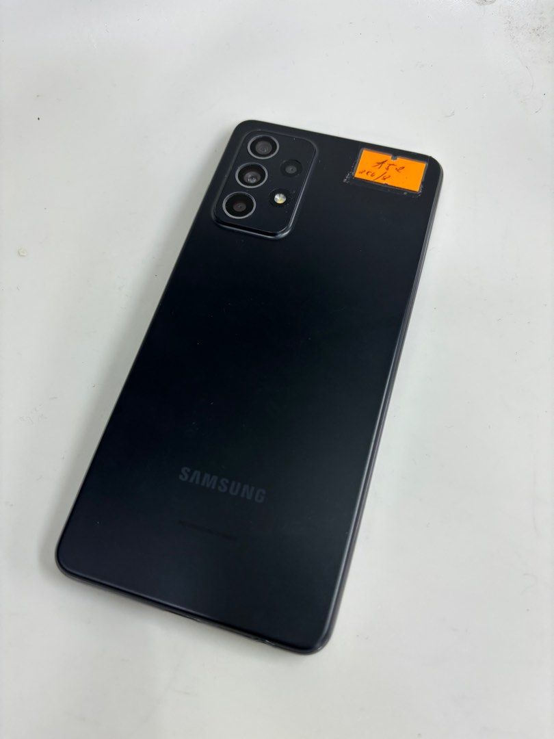 Galaxy A52 256gb 8g ram Black (Category: Samsung) located in San Juan City. Submitted by AshleyandLynGeneralmerchandise (Listing ID 1304019328, Image 1). Description: We accept trade in Credit card / Home Credit Shipping Meet ups / Delivery Fb page: Ashley & Lyn.