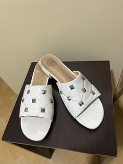 GIBI White Sandals