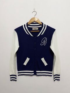 GRL knit varsity jacket (Japan brand)