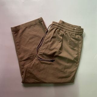 Gu by Uniqlo Wide Easy Cropped Pants