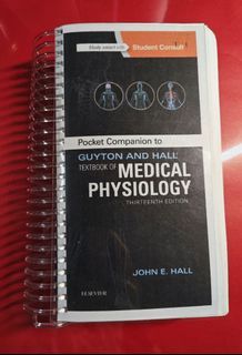 Guyton and Hall Textbook of Medical Physiology (Pocket veron)