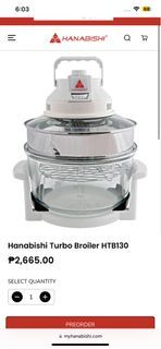 HANABISHI TURBO BROILER