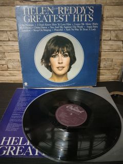Helen Reddy Greatest Hits vinyl