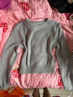 h&m grey sweater