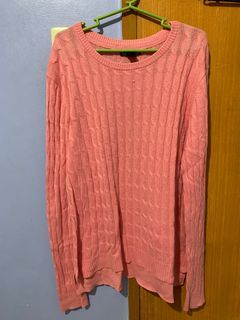 H&M Pink Longsleeves Sweatshirt