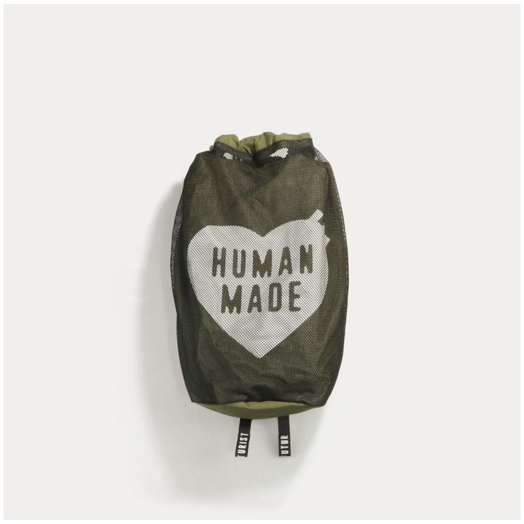 Human Made Drawstring Backpack, Men's Fashion, Bags