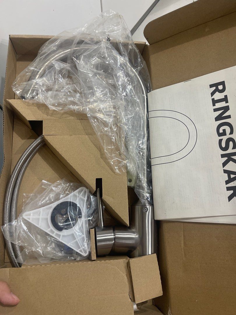 Ikea Ringskar mixer kitchen tap, Furniture & Home Living, Bathroom