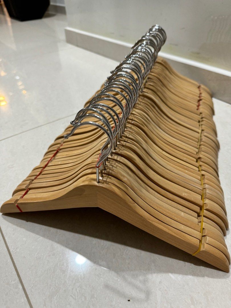 Ikea childrens wooden hangers clearance