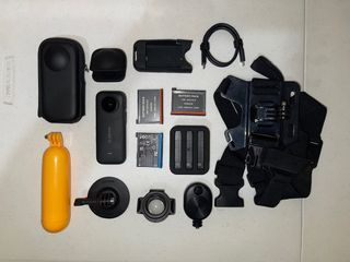 Insta 360 x 3 with accessories