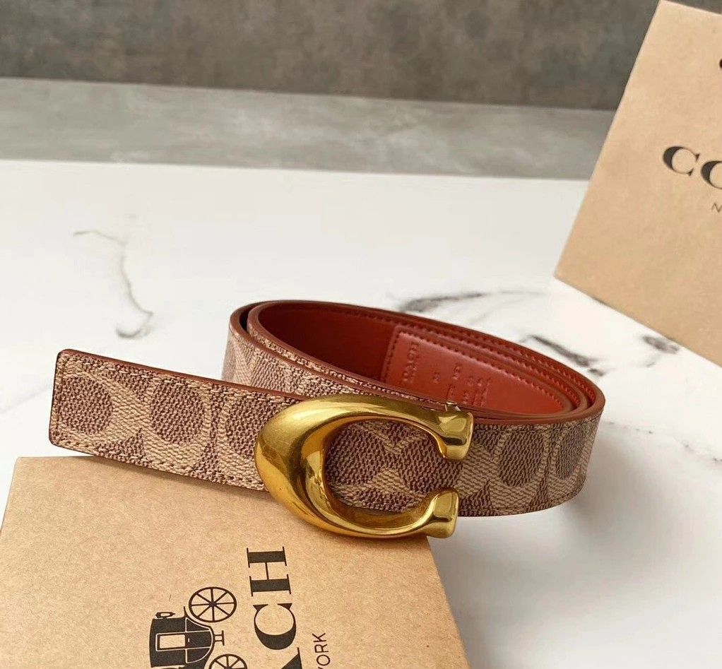 Instock Coach Women Belt double sided Authentic 80cm Women s Fashion Bags Wallets Shoulder Bags on Carousell