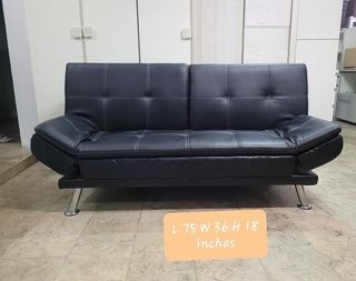 Japan surplus leather sofa bed