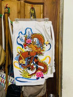 Japanese Dragon big embroidery logo
