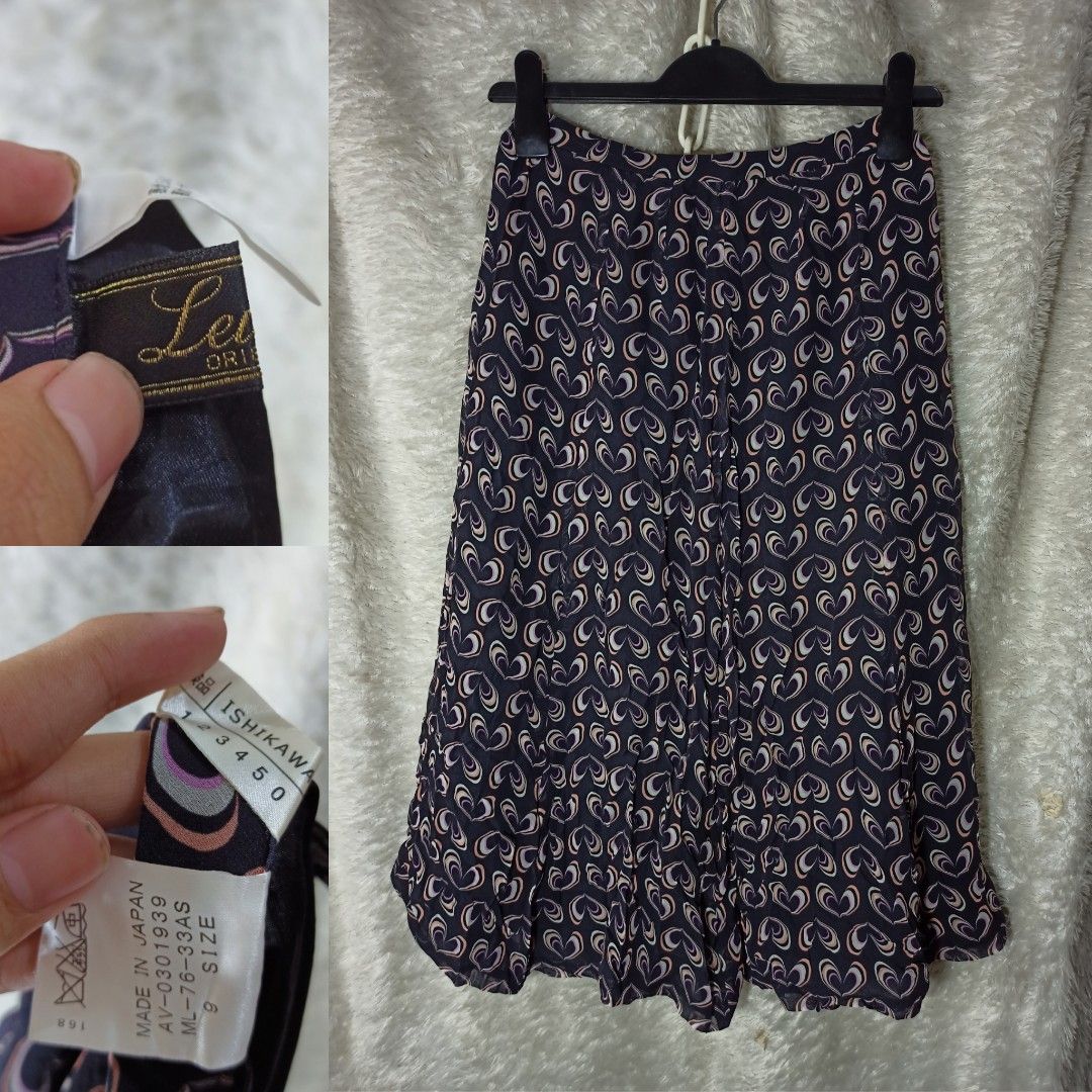 Japanese flared skirt pattern shop