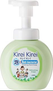 Kirei Kirei Anti-bacterial Foaming Hand Soap - Ref reshing Grape, 250ml