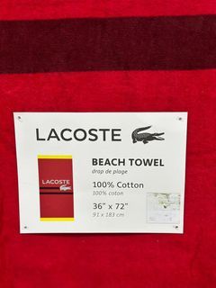 Lacoste Beach Towel