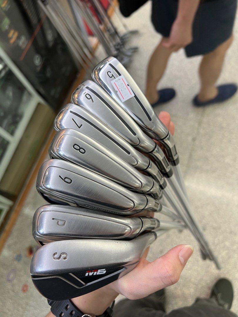 Ladies Taylormade M6 Irons (5-S) (7 pieces)[With Fubuki TM4 40