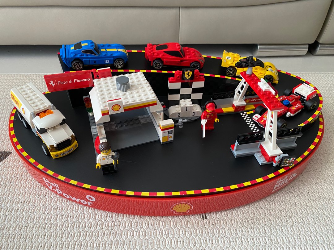 Lego shell v power ferrari 2025