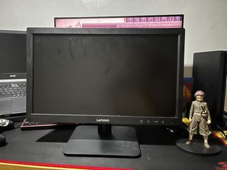 Lenovo D19-10 61E0KAR6WW (Raven Black) 18.5-inch HD TN Panel/60Hz/5ms/200nits/VGA/HDMI Monitor