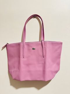 Lilac Lacoste Tote Bag - Long Handle