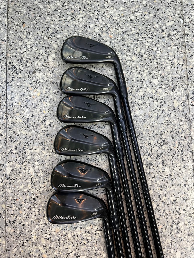 Limited Edition Mizuno Pro BLACK 225 HMB Forged Irons (5-P) [6