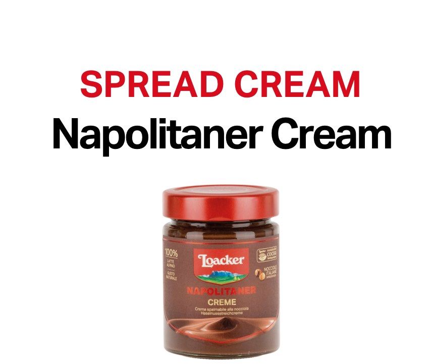 Loacker Napolitaner Hazelnut cream spread (Category: Packaged & Instant Food) located in Manila. Submitted by mayeli (Listing ID 1304069902, Image 2). Description: The velvety heart of goodness The generous 100% Italian hazelnut cream filling you find so delicate and delicious every time you enjoy a Napolitaner-flavor wafer also comes in a practical glass jar. A truly wonderful treat with a long shelf life..