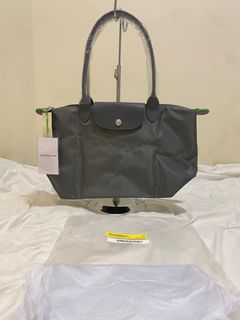 Longchamp Le Pliage Club Tote Bag in Gray