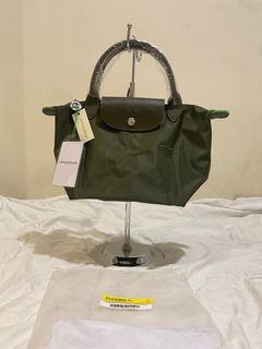 Longchamp Le Pliage Tote Bag in Forest Green (Small)