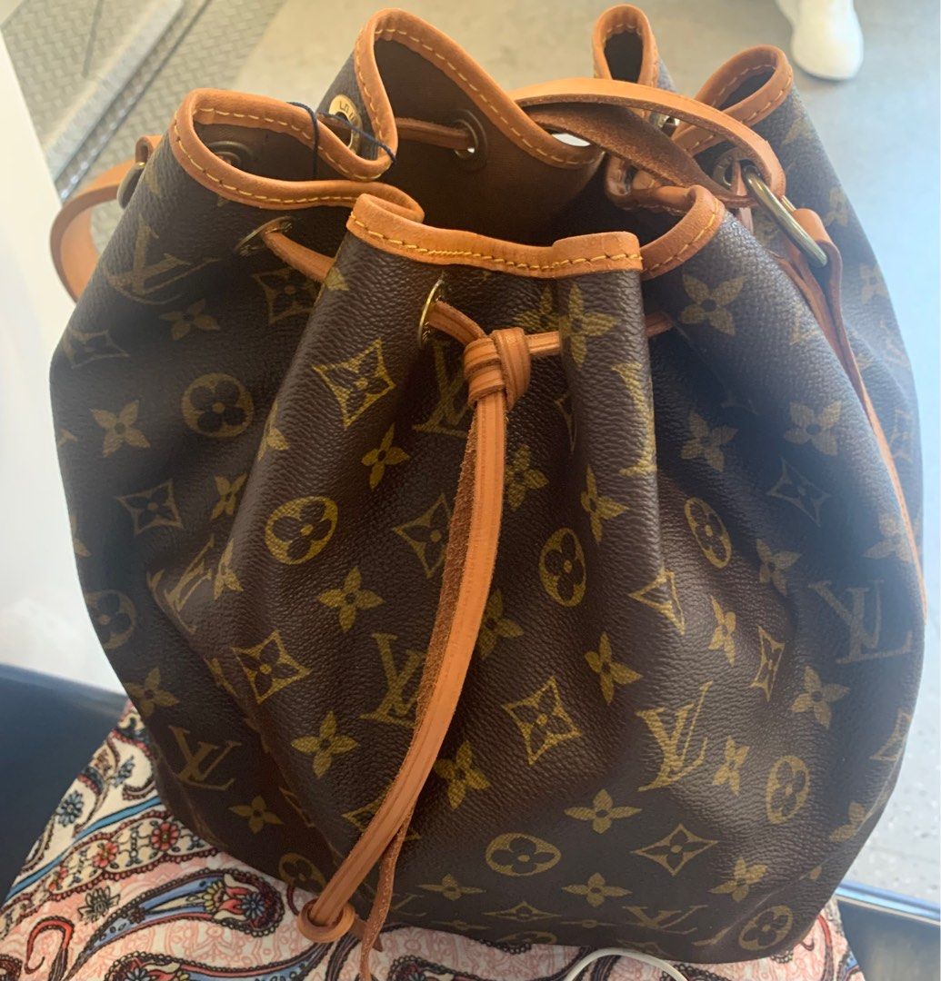 Vintage LV Petite Noe Drawstring Bucket Bag Luxury Bags Wallets on Carousell