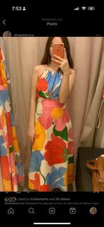 Mango floral dress