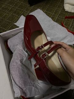 Mary Jane (Red / Maroon) Shoes