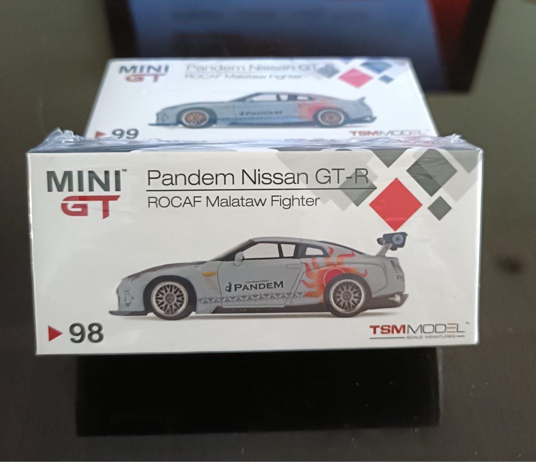 MINI GT 日産 GT-R ROCAF Malataw Fighter#99 Mini GT Pandem
