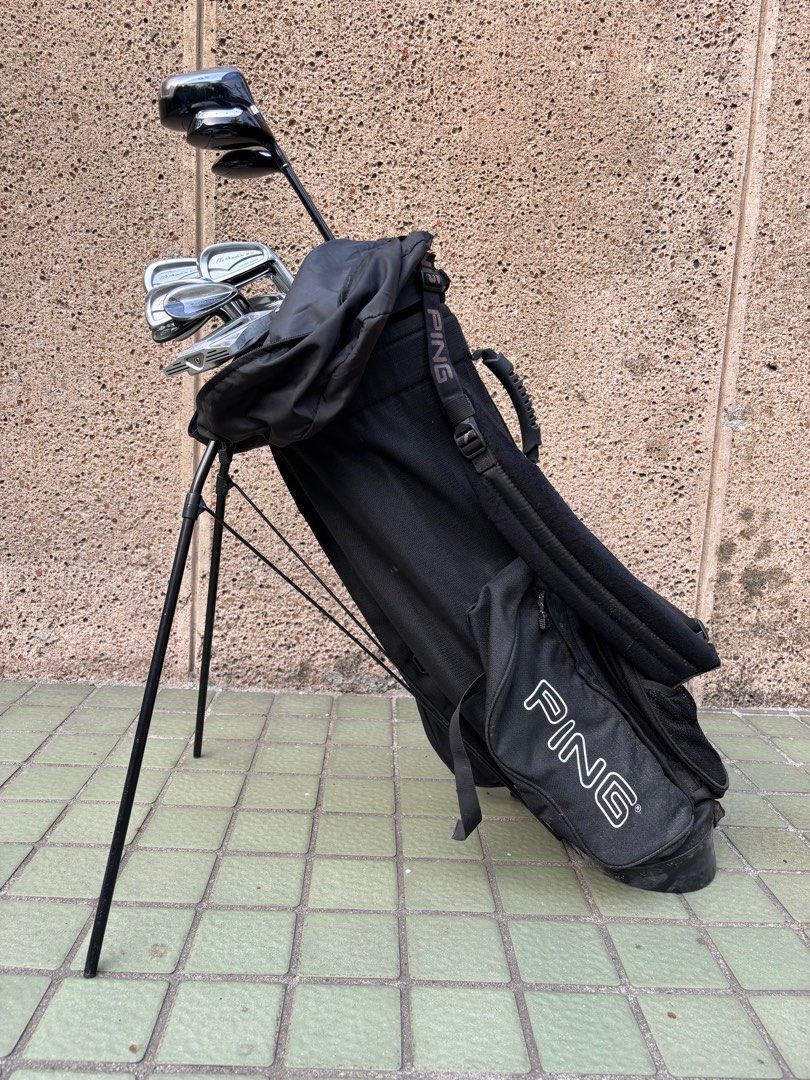 Mizuno Pro Golf Set with Ping Bag (Category: Golf) located in Manila. Submitted by eclipse58 (Listing ID 1304020111, Image 1). Description: COMPLETE Mizuno Pro MS-211 Golf Set ✅️ 4-9 Irons, Pitching Wedge, & Sand Wedge ✅️ Srixon W-404 Driver & Royal Collection 5 & 7 Woods ✅️ Bobby Grace Putter & Ping Golf Bag ✅️ Original Mizuno Graphite Shaft & Grips ✅️ Very good condition & NO ISSUES Selling Price: 12,000 Location: Quezon City.