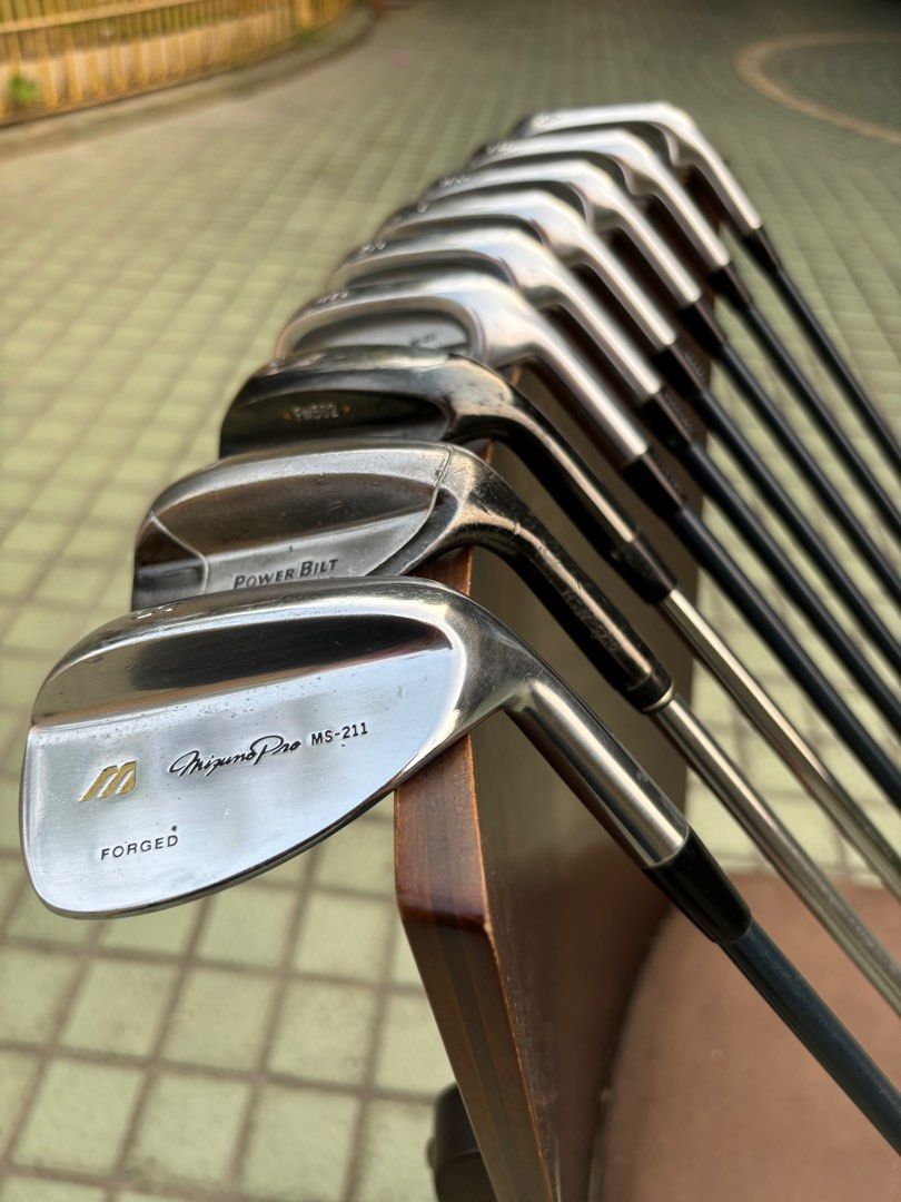 Mizuno Pro Golf Set with Ping Bag (Category: Golf) located in Manila. Submitted by eclipse58 (Listing ID 1304020111, Image 3). Description: COMPLETE Mizuno Pro MS-211 Golf Set ✅️ 4-9 Irons, Pitching Wedge, & Sand Wedge ✅️ Srixon W-404 Driver & Royal Collection 5 & 7 Woods ✅️ Bobby Grace Putter & Ping Golf Bag ✅️ Original Mizuno Graphite Shaft & Grips ✅️ Very good condition & NO ISSUES Selling Price: 12,000 Location: Quezon City.